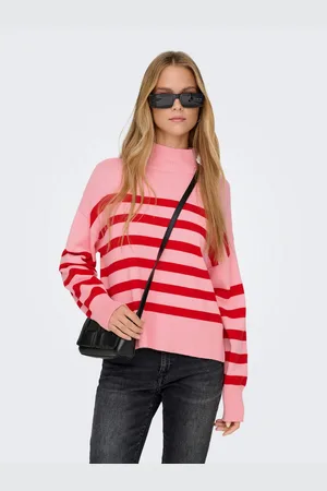 ONLY Trui met staande kraag ONLBARI L/S HIGHNECK KNT