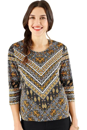 Classic Basics Shirt met 3/4-mouwen Shirt (1-delig)
