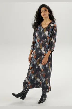 Aniston Blousejurk met extravagante, grafische batik-patroon
