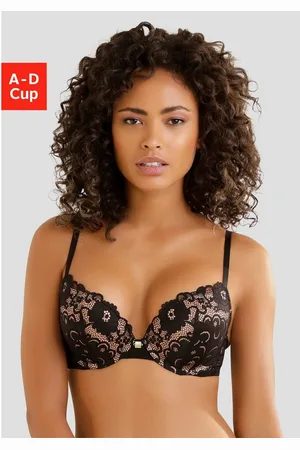 Jette Joop Push-up-bh van gebloemde kant, dessous