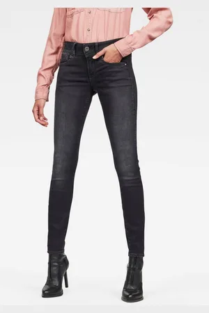 G-Star Skinny fit jeans Mid Waist Skinny met elastaan-aandeel