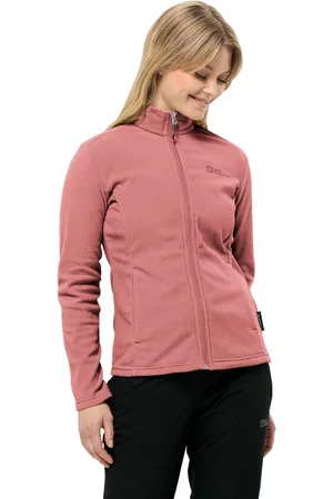 Jack Wolfskin Fleecejack Taunus lichte, rekbare, ademende midlayer