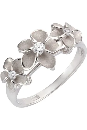 Firetti Ring Sieraad cadeau 925 zilveren ring bloem