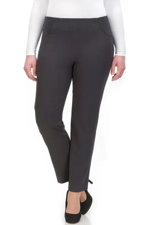 Kj Comfortbroek Instapbroek Susie in bi-stretch, kamgaren look