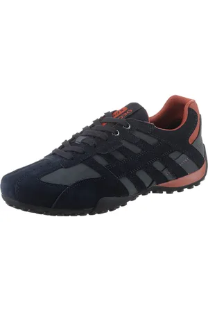 Geox Sneakers UOMO SNAKE A Vrijetijdsschoen, lage schoen, veterschoen met uitneembare binnenzool