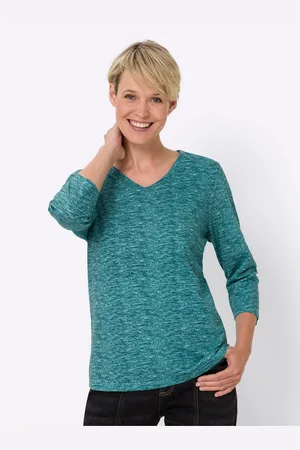Classic Basics Shirt met 3/4 mouwen Shirt (1-delig)