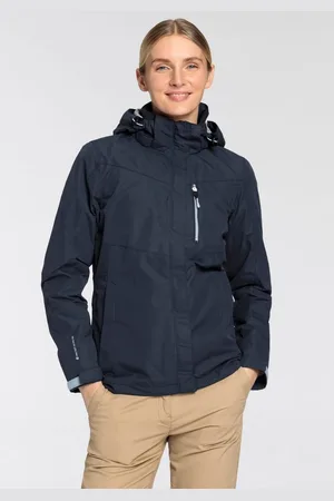 Killtec Regenjack Water- & winddicht & licht & afneembare capuchon