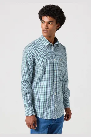 Wrangler Overhemd met lange mouwen LS 1 PKT SHIRT met geruit patroon