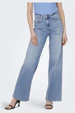 ONLY High-waist jeans ONLMADISON BLUSH HW WIDE DNM CRO371 NOOS
