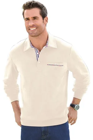 marco donati Poloshirt Shirt met lange mouwen (1-delig)