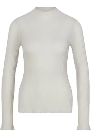 HUGO BOSS Gebreide trui C_Fennon in rib-look