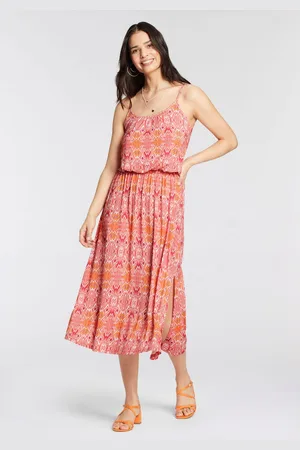 Laura Scott Zomerjurk met elegante print all-over