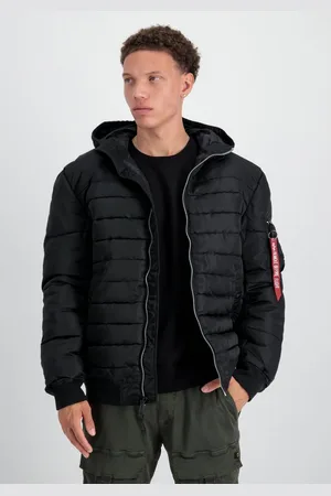 Alpha Industries Winterjack Men - Cold Weather Jackets Hooded Puffer FN