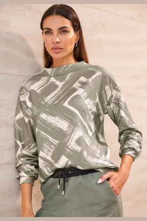 Heine Shirt met lange mouwen Gedessineerd shirt (1-delig)