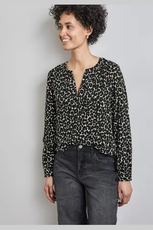 Street one Blouse met lange mouwen met grafisch patroon