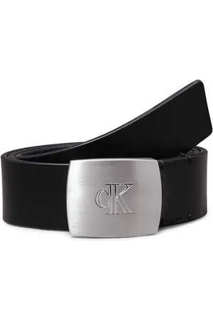 Calvin Klein Leren riem LEATHER CLAMP BUCKLE 38MM