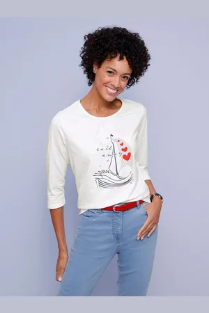 Classic Basics Shirt met 3/4-mouwen Shirt met korte mouwen (1-delig)