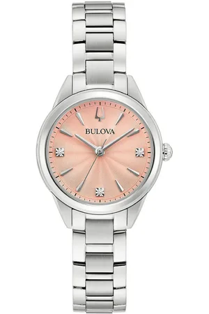 BULOVA Kwartshorloge Horloge, dameshorloge, stalen band, analoog