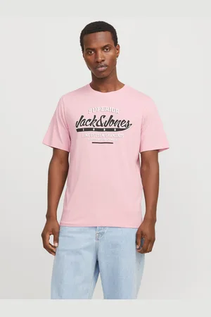 JACK & JONES Shirt met ronde hals JJELOGO TEE SS O-NECK 2 COL SS25 SN