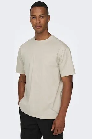 Only & Sons Shirt met ronde hals ONSFRED RLX SS TEE
