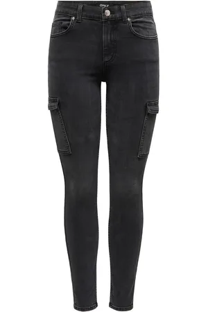 ONLY Skinny fit jeans ONLRUSH MID WAIST SK CARGO DNM