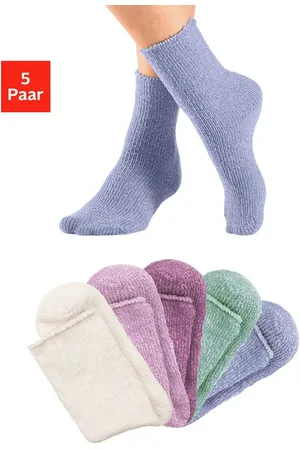 Lavana Wellness-sokken Bedsokken ideaal als bedsokken (set, 5 paar)