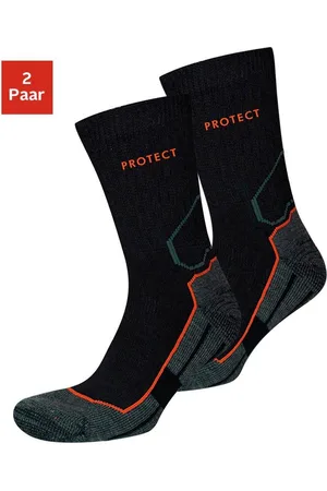 H.I.S Werksokken PROTECT voor een optimale bescherming in werkschoenen (set, 2 paar)