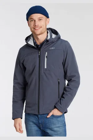 CMP Softshell-jack MAN JACKET ZIP HOOD