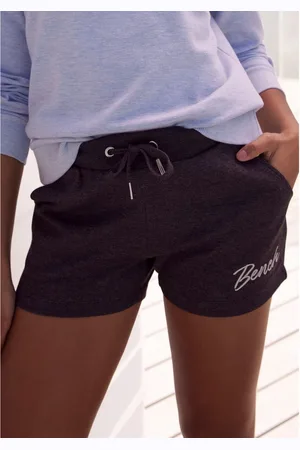 Bench Relaxshorts -sweatshorts, lounge-shorts met kleine glanzende logostiksel, loungewear