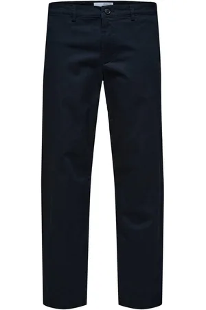 SELECTED Stoffen broek SLH196-STRAIGHT-NEW MILES FLEX PANT NOOS