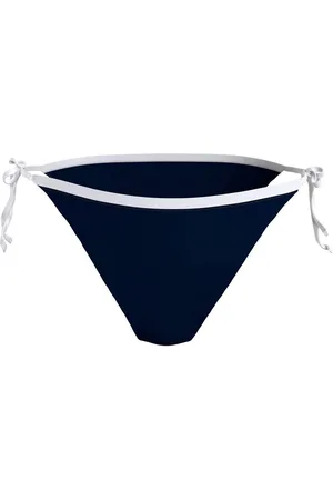 Tommy Hilfiger Bikinibroekje CHEEKY STRING SIDE TIE met contrastkleurige randen