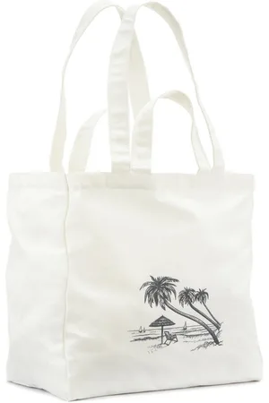 vivance collection Shopper Strandtas Zomertas, schoudertas met palmboom motief VEGAN