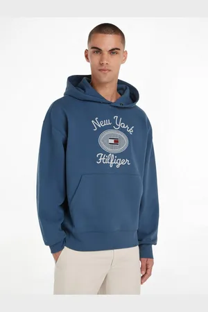 Tommy Hilfiger Hoodie HILFIGER NY HOODY met contrastkleurige print