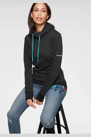 KangaROOS Hoodie Lange mouwen met duimgaten, figuurvolgende snit