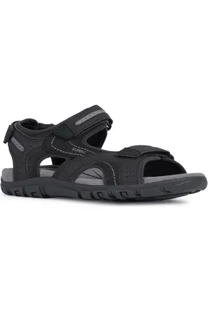 Geox Sandalen UOMO SANDAL STRADA , zomerschoen, klittenbandschoen, outdoorsandaal, trekkinglook