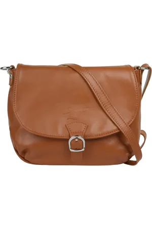 Samantha Look Schoudertas echt leer, made in italy