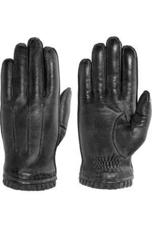 Pearlwood Leren handschoenen Wilson Vintage look door waxafwerking