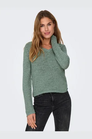 ONLY Trui met V-hals ONLGEENA L/S V-NECK KNT NOOS