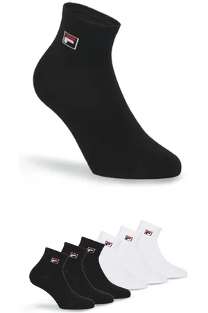 Fila Korte sokken met logo-opschrift (6 paar, Set van 6)