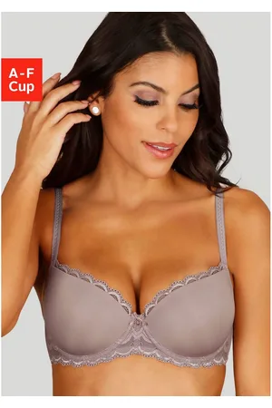 Lascana Bh met steuncups Evita met fijne kanten rand, dessous