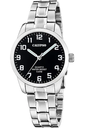 Calypso Kwartshorloge Basic Horloge, dameshorloge, stalen band, analoog