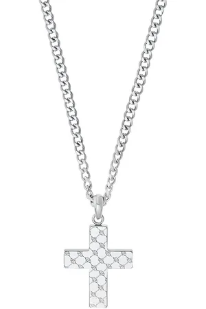 JOOP! Ketting met hanger Kruis, 2031030 met zirkoon (synthetisch)