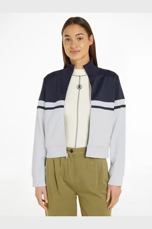 Tommy Hilfiger Sweatvest BLOCKED STRIPE REG ZIPTHRU HWK