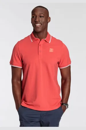 DELMAO Poloshirt Korte mouwen, losse pasvorm, polokraag, voor tennis of golf