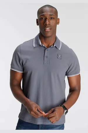 DELMAO Poloshirt Korte mouwen, losse pasvorm, polokraag, voor tennis of golf