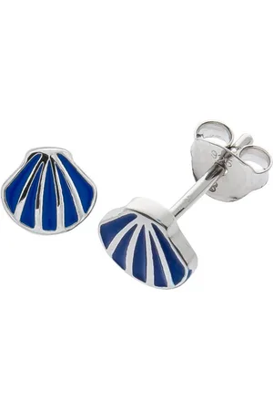 Firetti Oorstekers Sieraad cadeau zilver 925 oorbellen schelpen