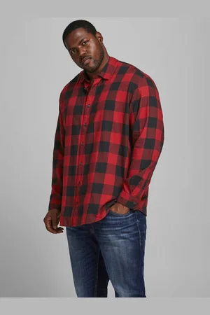 JACK & JONES Geruit overhemd GINGHAM TWILL SHIRT