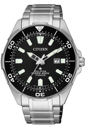 Citizen Duikhorloge Promaster Marine Eco-Drive duiker 200m Polshorloge, herenhorloge, solar, titanium, tot 20 bar waterdicht, datum