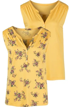 Lascana Shirttop in modieuze blouse-look (2-delig, Set van 2)
