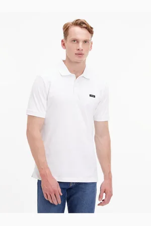 Calvin Klein Poloshirt met -logo op de borst